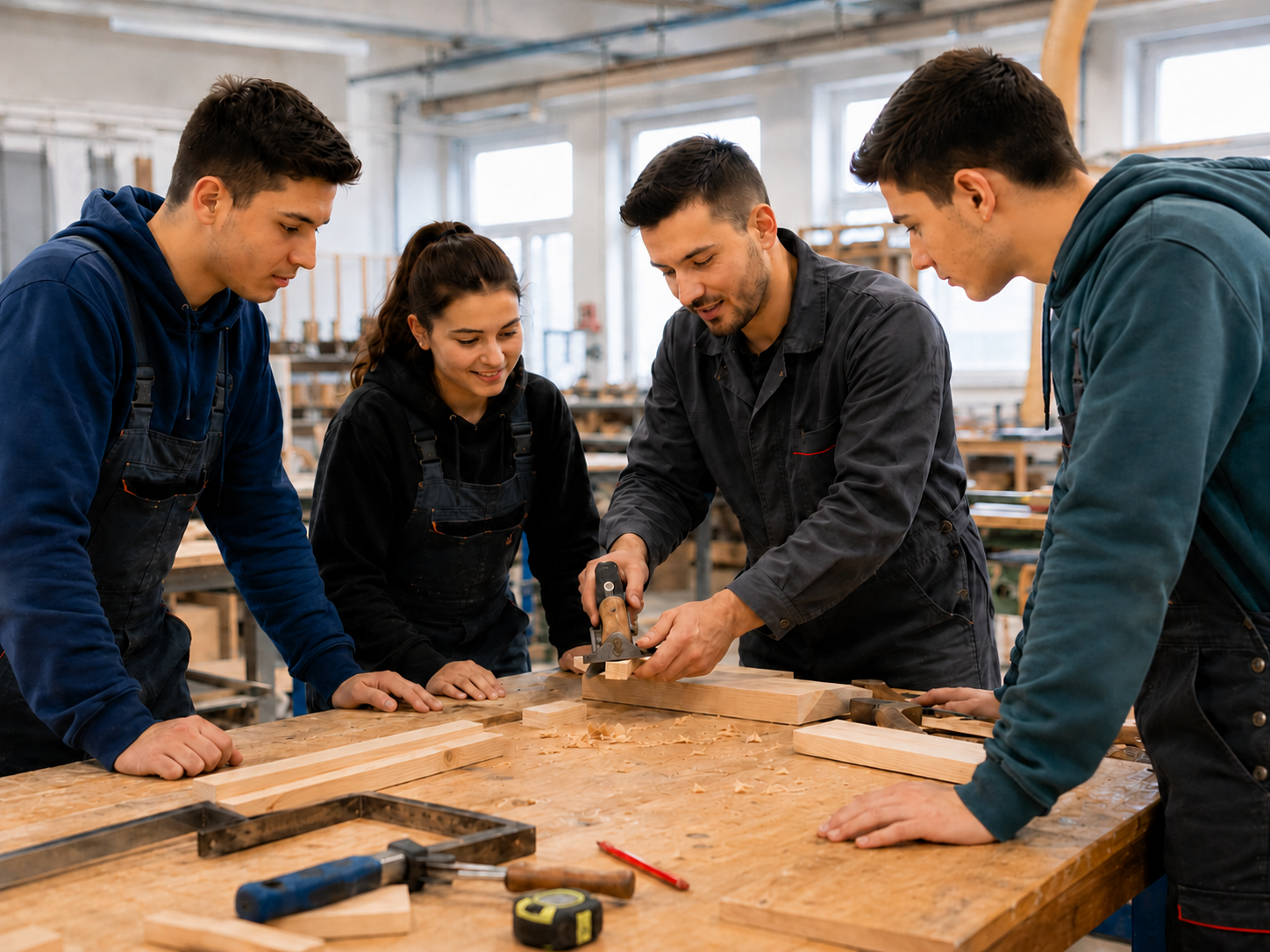 Activitate practică de formare profesională în atelier